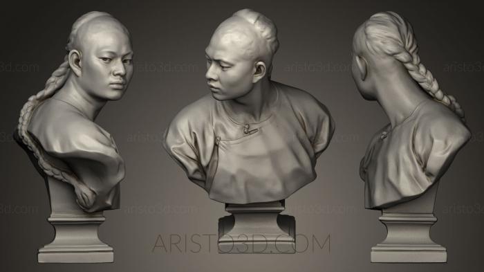 Busts and bas-reliefs of famous people (BUSTC_0357) 3D model for CNC machine